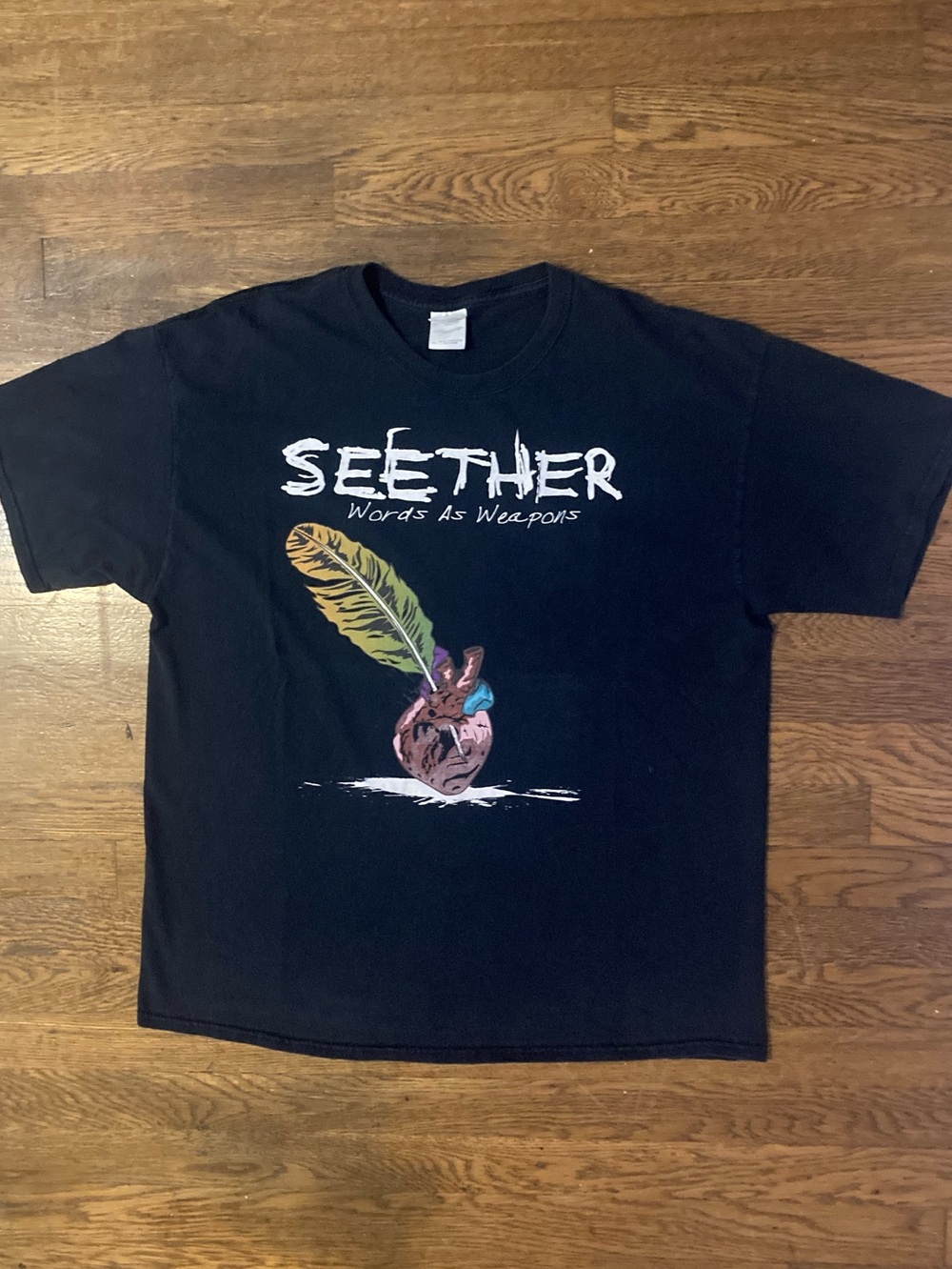Vintage SEETHER band tee XL